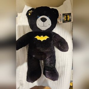 Build-A-Bear Black and Yellow Batman Plush